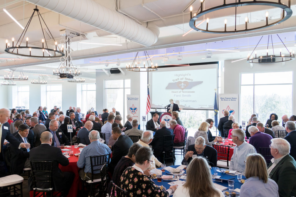 Boy Scouts Luncheon held in The Banquet Room