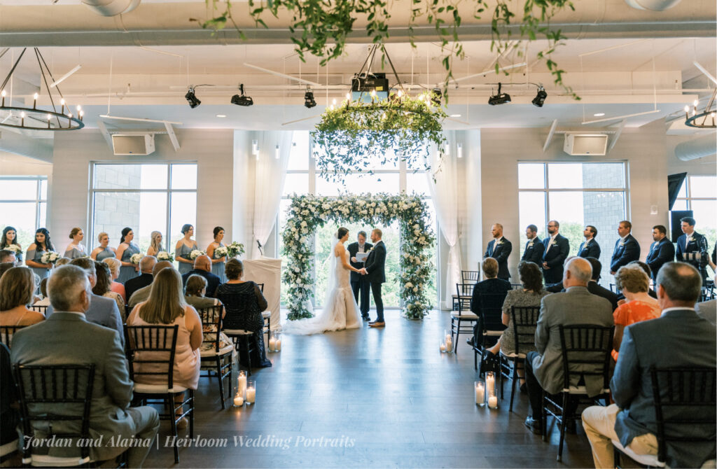 Wedding Ceremony at The View at Fountains